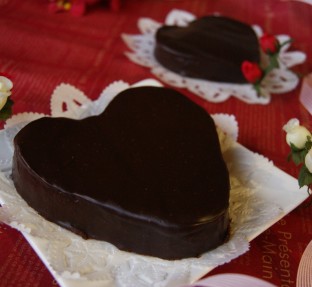 バレンタインチョコケーキ